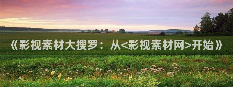 熟女超碰视频：《影视素材大搜罗：从<影视素材网>开始》